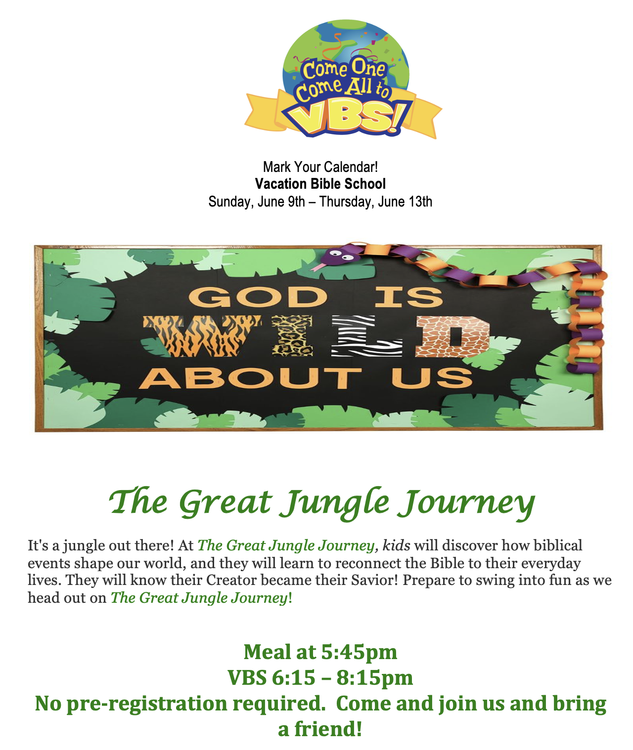 Activities – West Corinth Baptist Church